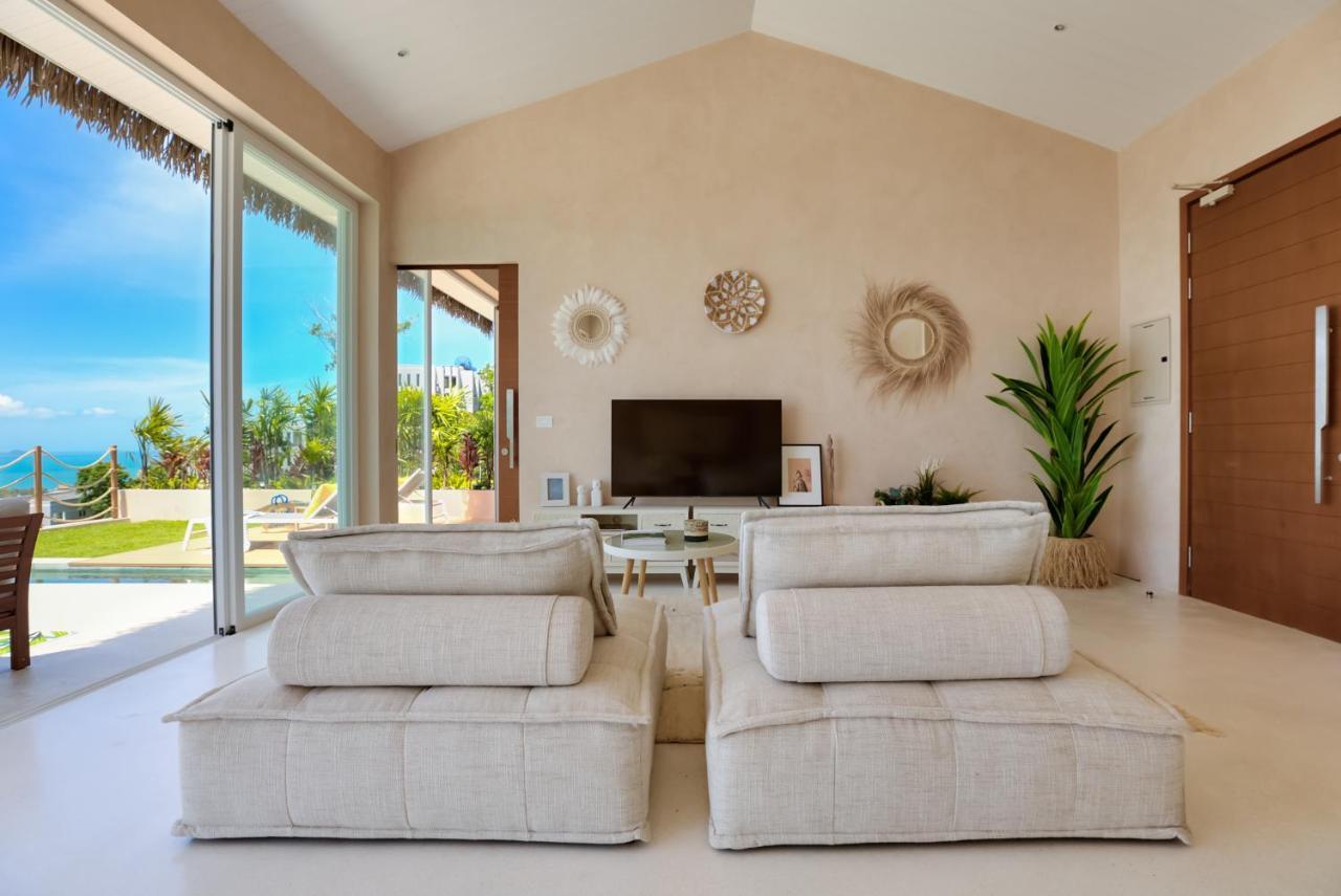 Tropical Seaview Villa With Pool Koh Samui Exterior photo
