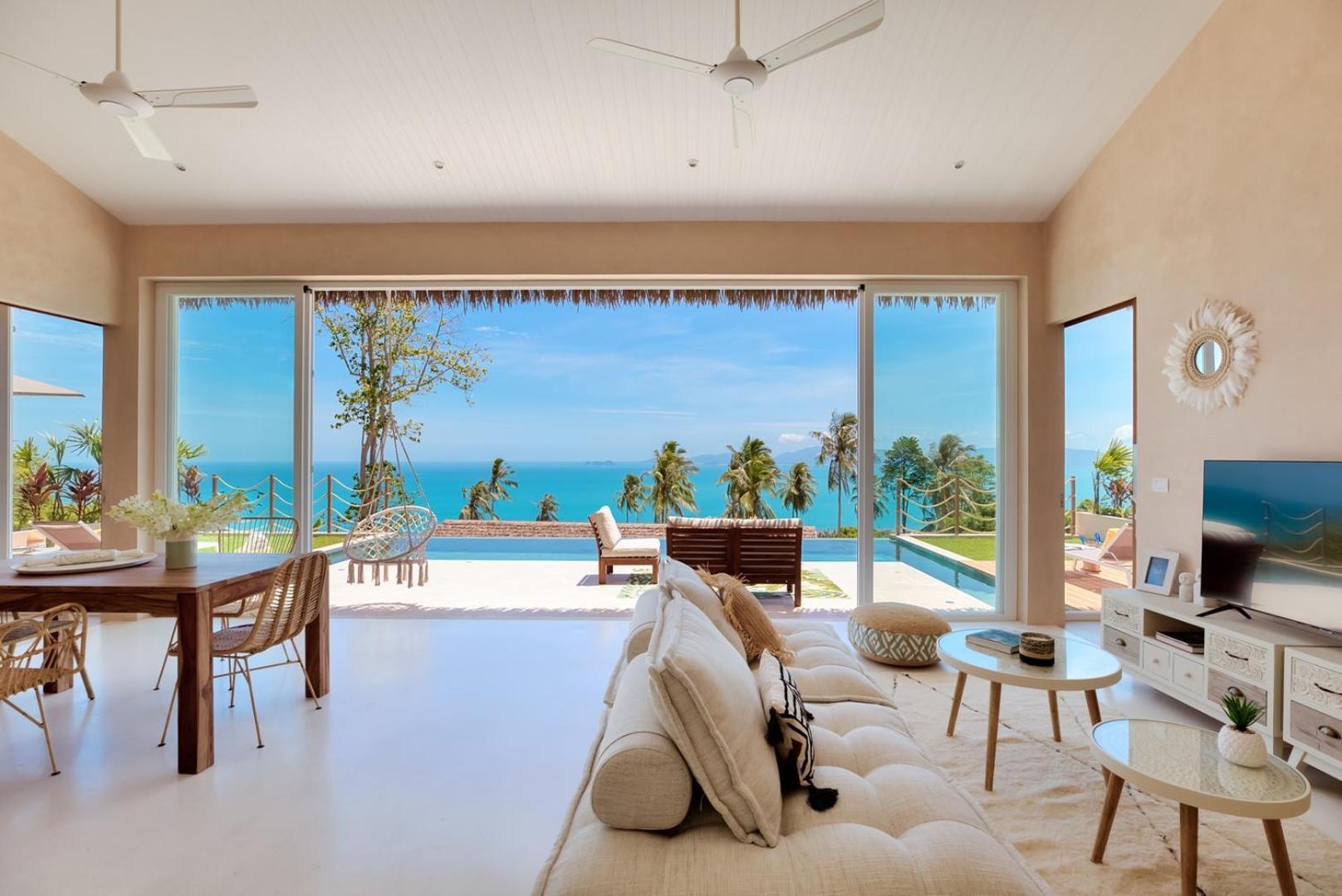 Tropical Seaview Villa With Pool Koh Samui Exterior photo