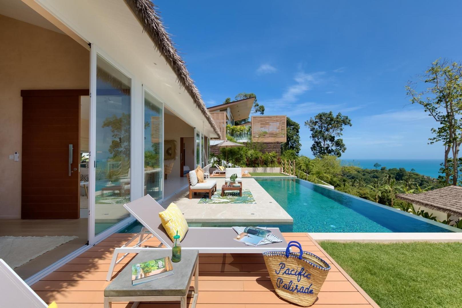 Tropical Seaview Villa With Pool Koh Samui Exterior photo